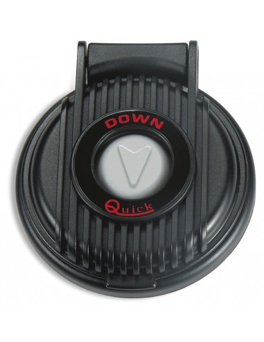 PULSADOR MOLINETE QUICK NEGRO-GRIS DOWN