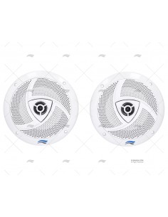 PACK 2 ALTAVOCES NÁUTICOS 120W 185 MM IP34 BLANCOS