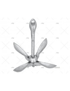 ANCLA PLEGABLE GALVANIZADA 6 KG