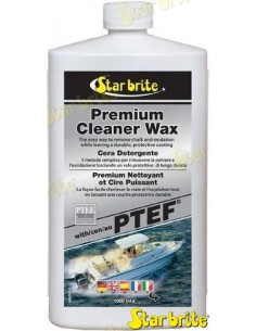 LIMPIADOR MARINO "WAX" PTEF STAR BRITE 473ML