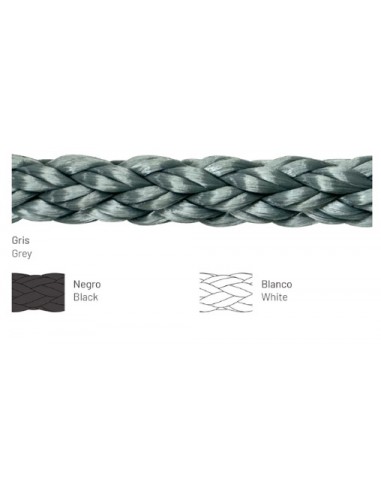 CABO DE VELERIA LAZY JACK NEGRO 8MM