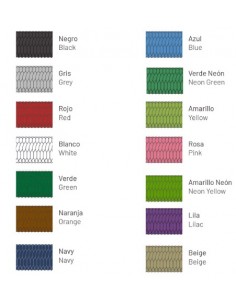 CABO MULTIUSOS ELASTIC LINE 5MM LILA/AMARILLO NEÓN 2
