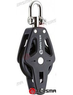 POLEA SIMPLE RODAMIENTOS CON ARRAIGO 72MM