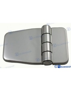 BISAGRA INOX AISI316 CON TAPA  37MM X 57MM