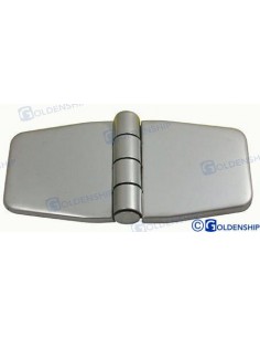 BISAGRA INOX AISI316 CON TAPA  37MM X 74MM
