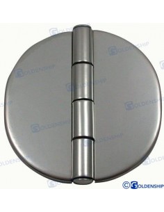 BISAGRA INOX AISI316 CON TAPA  65MM X 65MM