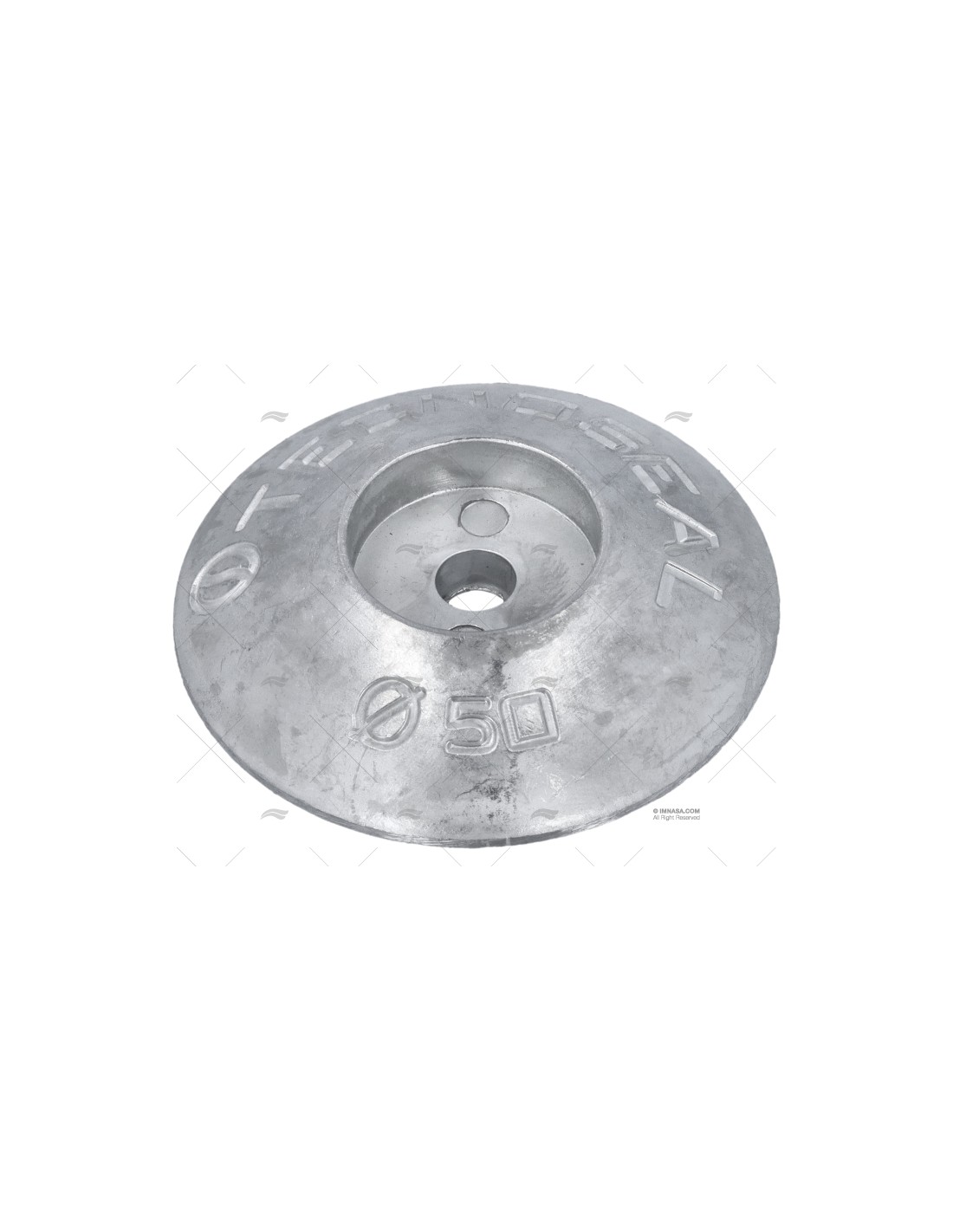 ÁNODO ZINC TIMÓN 50MM TECNOSEAL