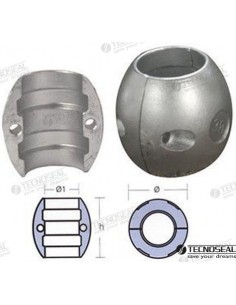 TECNOSEAL ÁNODO COLLARÍN ZINC EJE