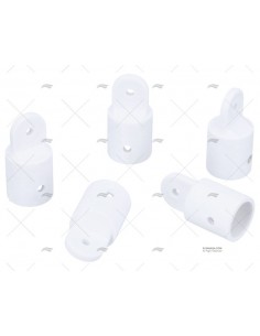 TERMINAL DE CAPOTA DE PVC PARA TUBO DE 20 MM (5 UDS)