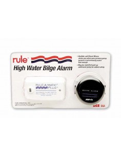 ALARMA DE SENTINA RULE 12V CON INTERRUPTOR FLOTADOR