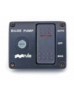 PANEL INTERRUPTOR RULE 12V PARA BOMBA DE ACHIQUE