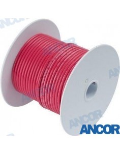 CABLE MARINO ELÉCTRICO ANCOR 14 AWG 2 MM² ROJO