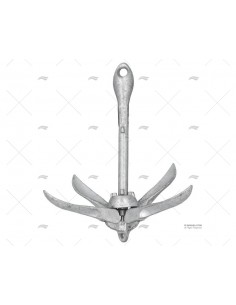 ANCLA PLEGABLE GALVANIZADA 4 KG
