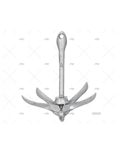 ANCLA PLEGABLE GALVANIZADA 4 KG